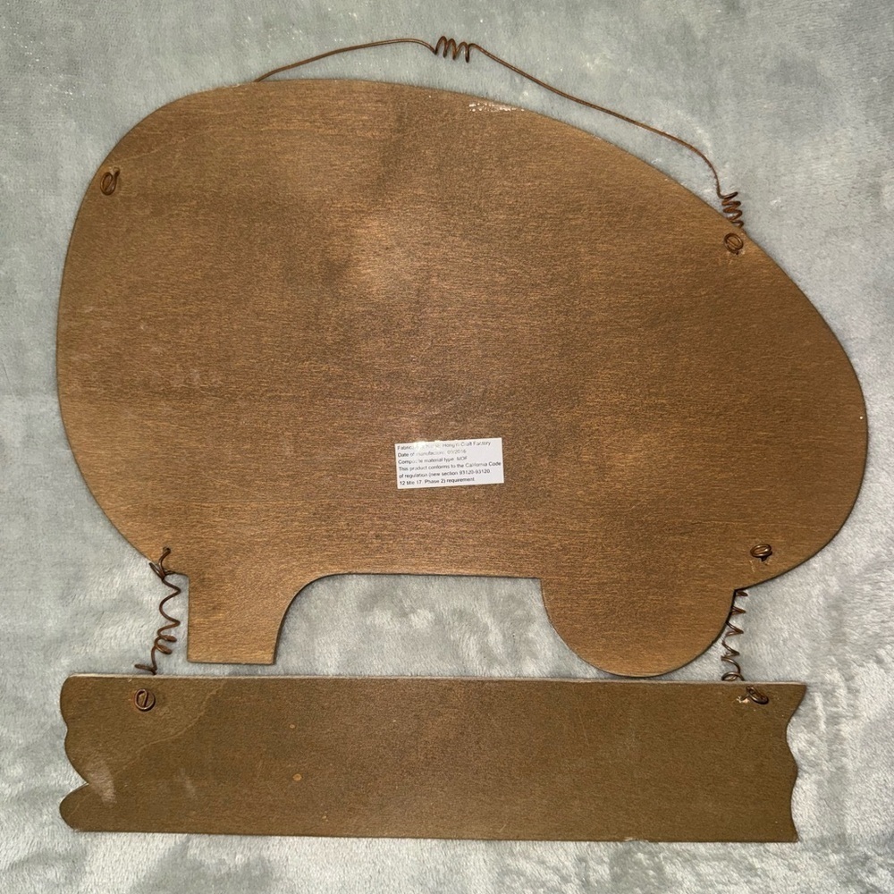 Rustic Welcome Camper Sign - Picture 2 of 4